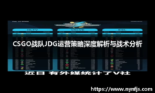 CSGO战队JDG运营策略深度解析与战术分析