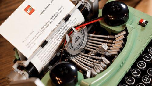 国产乐高打字机开箱视频,复古与现代的完美融合